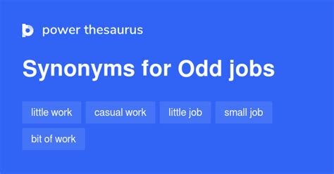 Odd Job synonyms .